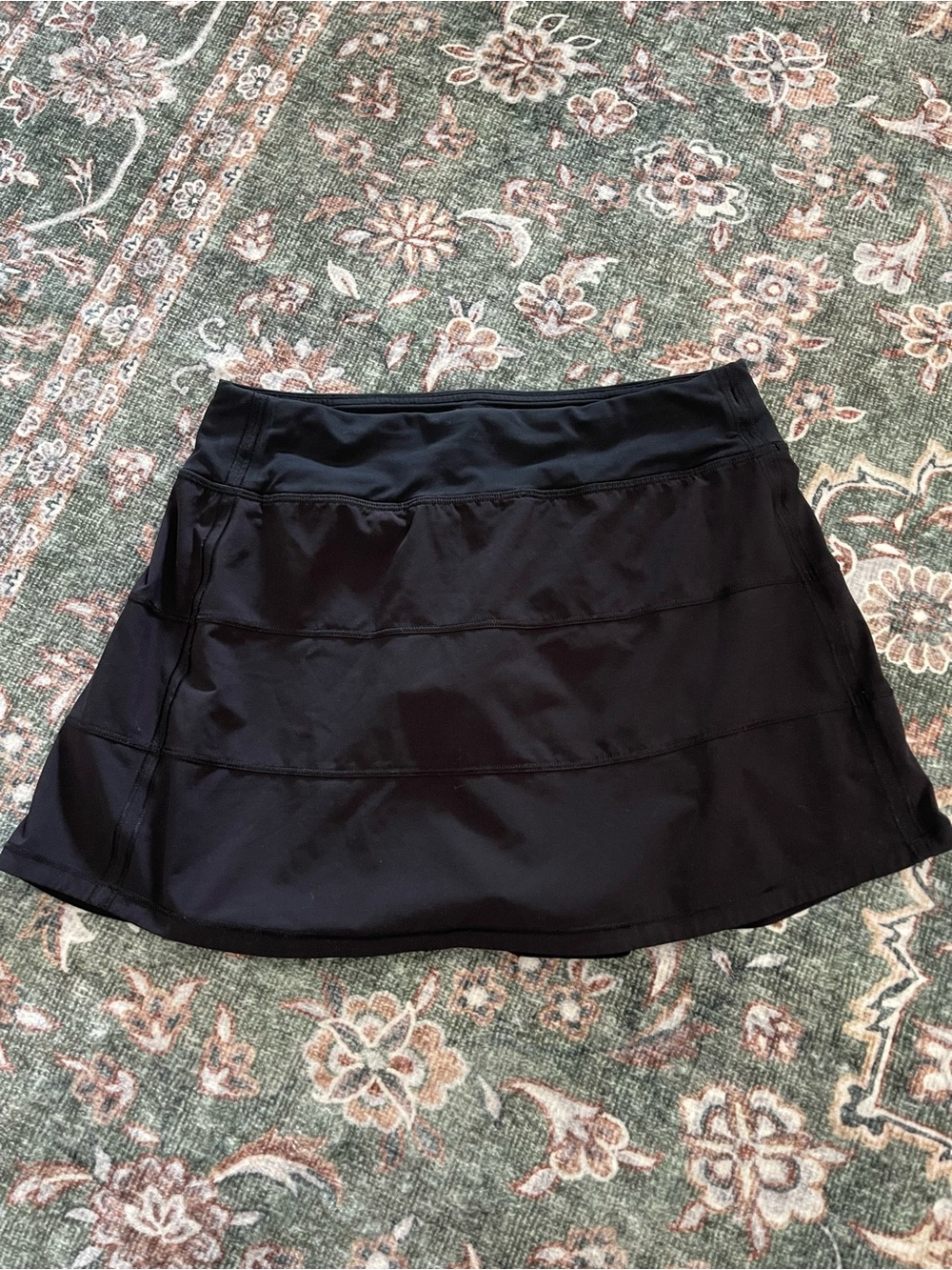 Lululemon Black Lace Revival Skirt